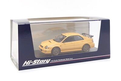 1/43 ハイストーリー インプレッサ S202 sti 2002 青 白 黄 ハイストーリー 1/43 スバル インプレッサ S202 STi ver. (2002
