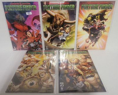 Dungeons & Dragons: Fortune Finder (2023) #1B 2-5 A COMPLETE SET Free Shipping
