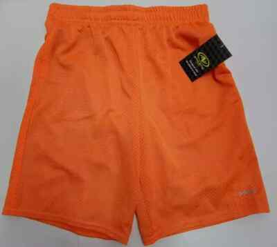 Boys XXL 18 Mesh Shorts Acrobat Orange Athletic Works Driworks