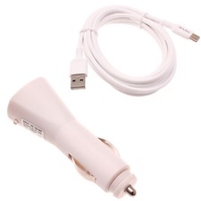 Car Charger Micro USB Cable DC Socket Wire 6ft Long Cord for Cell Phones