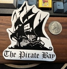 Pirate Bay - Glossy Vinyl Sticker
