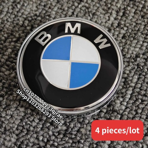 4Pcs 60mm Car Wheel Center Caps for BMW E90 E46 F10 F30 E87 F20 G20 E60 E39 E92 - Picture 9 of 32