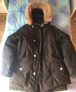 woolrich parka nero