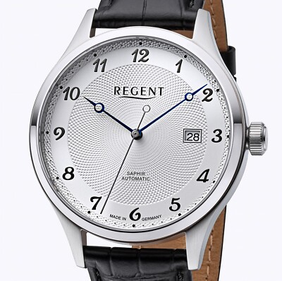 Regent Made in Germany Automatik Saphirglas Herrenuhr GM-2212 UVP* 298,00 EUR