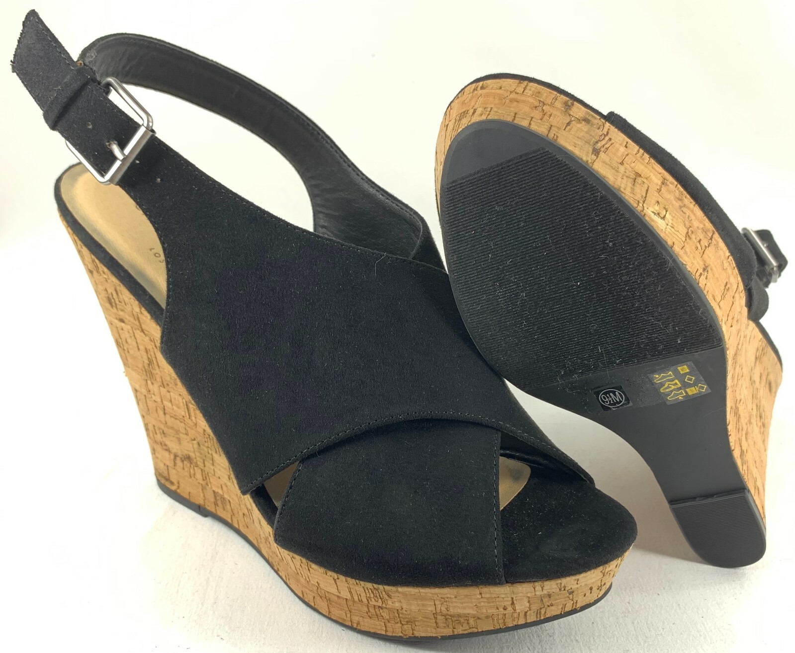 morgan camel suede espadrille wedges