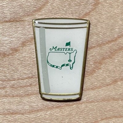 New Masters ''Concessions'' Golf Ball Marker, Masters Drink Cup, ANGC, PGA