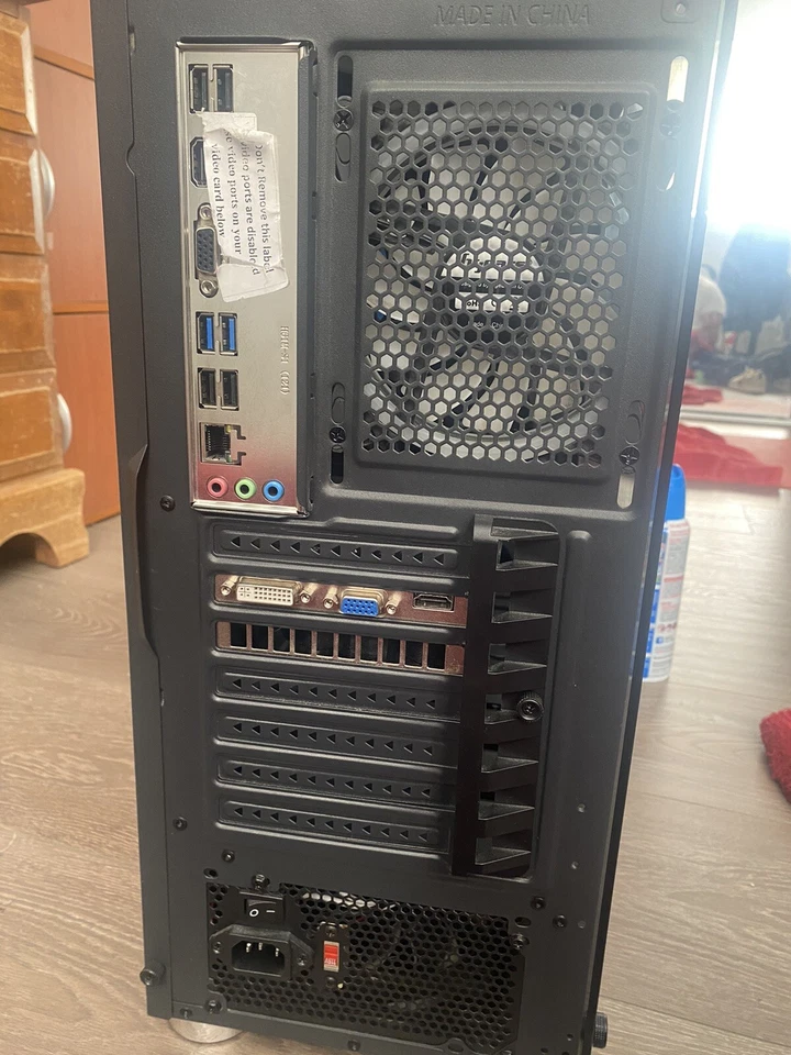 Gaming PC Desktop Computer Intel i5 ,8GB Ram,800 HDD ,Windows 10 Pro - Image 3 of 4