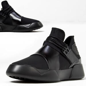 black leather shoes mens casual