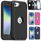 Rugged Hybrid Shockproof Heavy Duty Case Full Cover For iPhone SE 2022 8 7 Plus