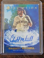 2021 Bowman Inception - Primordial Prospects Autographs Blue Foil #PPA-GM...
