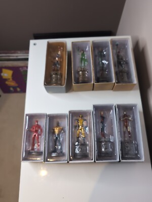 Eagle Moss Marvel Schachfiguren Miniaturen Restposten 9 Sammlerstücke Superhelden