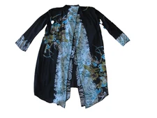 women Citron Santa Monica  XS Silk Open Kimono Top extra fine