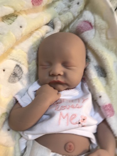 18 Zoll Ganzkörper Silikon Reborn Baby Mädchen Puppen weich schlaff Säugling 5 Pfund Neugeborenes - Bild 12 von 13