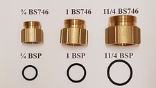 METER ADAPTERS BS746 X BSP FEMALE GAS FITTING