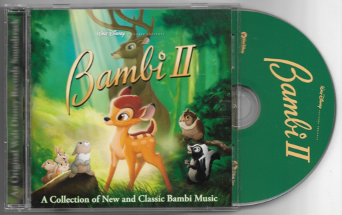 BAMBI II Original Walt Disney Records Soundtrack 2006 CD FANTASTIC CONDITION - Zdjęcie 1 z 4