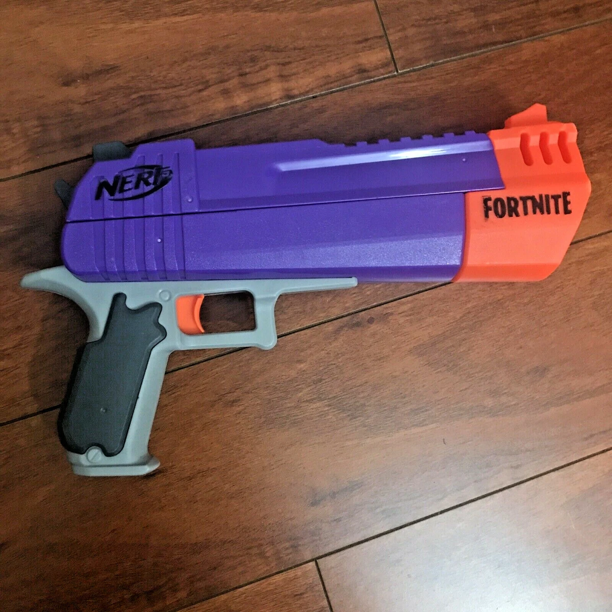 Nerf Fortnite Replica Deagle Desert Eagle Pistol Gun Dart Blaster Mega Purple