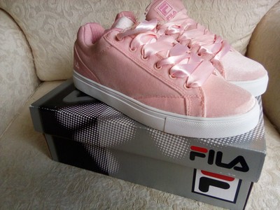 pink velvet trainers