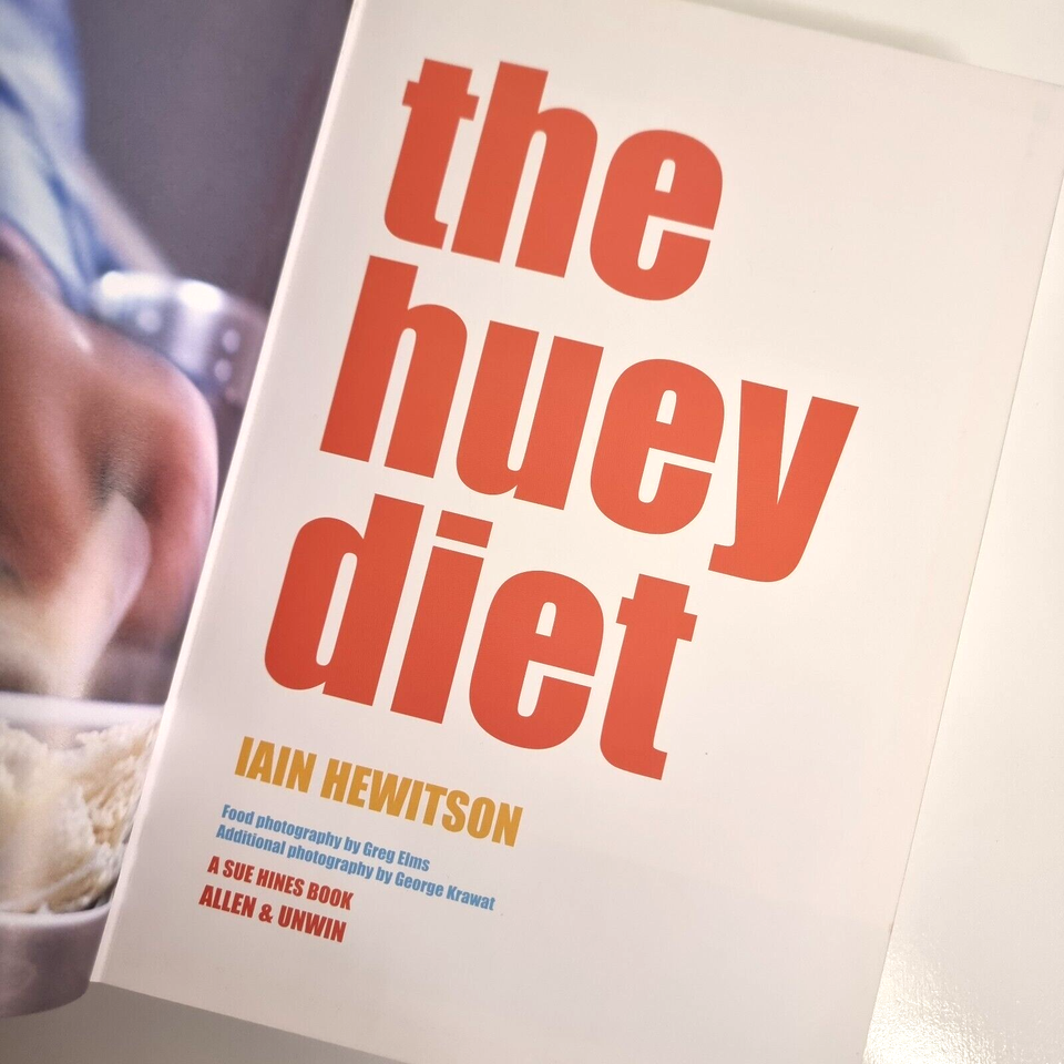 The Huey Diet By Iain Hewitson Hardcover Cookbook Healthy Recipes FREE ...