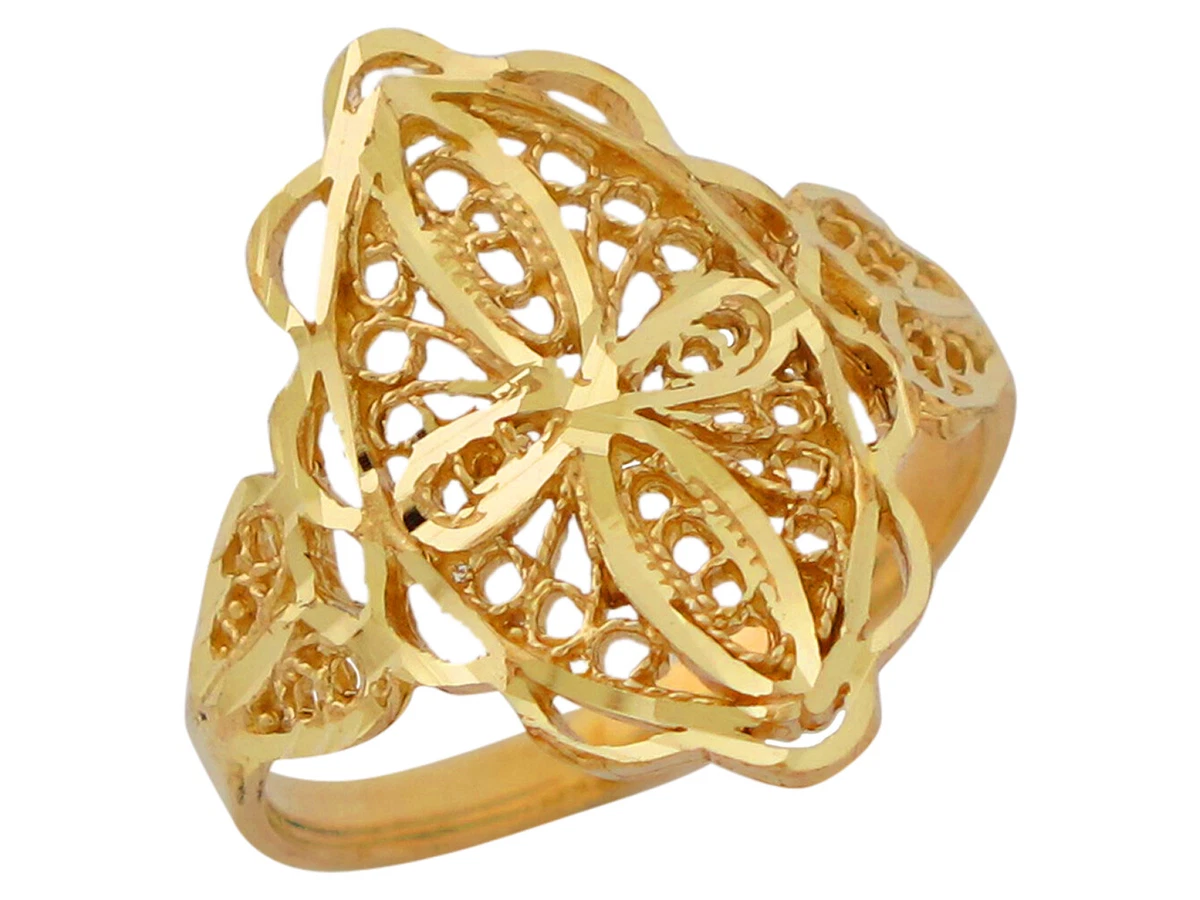 Ebay ladies 2024 gold rings