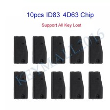 10pcs Id83 4d63 40bit Transponder Chip For Ford For Mazda Support All Key Lost 10pcs Id83 4d63 40bit Transponder Chip For Ford For Mazda Support All Key Lost