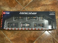 Red Bull Racing Formula 1 F1 1:43 Scale Die Cast 6 Cars Pack Set Burago
