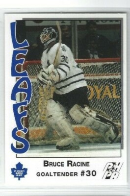 1993-94 St. John's Maple Leafs (AHL) Bruce Racine (goalie) | eBay