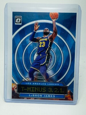 2019-20 Panini Donruss Optic LeBron James T-Minus 3, 2, 1. #9