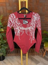 Civil Regime Embodiment of Perfection Long Sleeve Bodysuit Women's Medium NWT