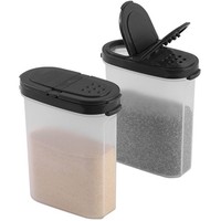 KüChe GewüRzgläSer Luftdicht Transparent Organizer Reisen 2 StüCk 237 Ml