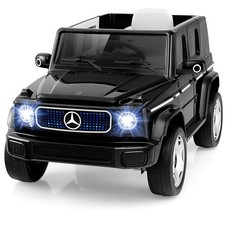 Licensed Mercedes-Benz EQG Kids Ride On Car w/ Remote Control Detachable Battery