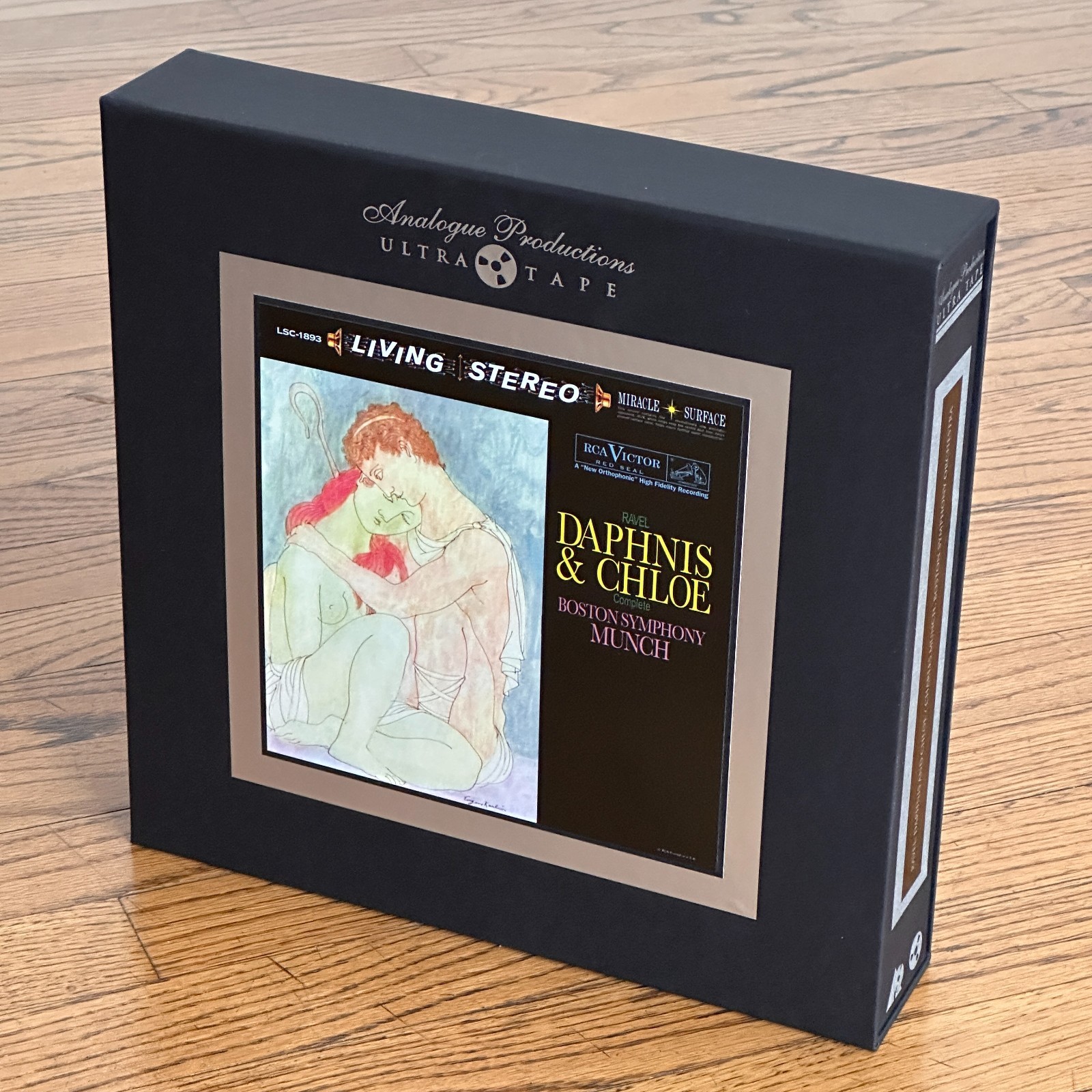 Ravel / Munch Daphnis & Chloe BSO AP UltraTape RR0021 15 ips double Reel to Reel