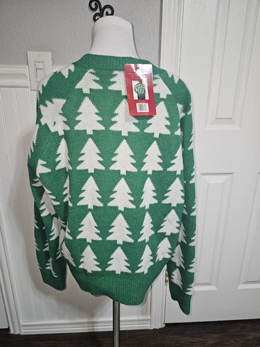 VTG Ugly Christmas Sweater Women's XL Grannycore Adult Womens Ladies Female NWT - Picture 3 of 11