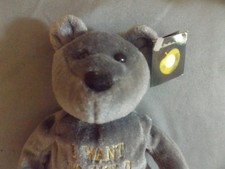 Apple Records The Beatles "I Want to Hold your Hand" Bear Beanie NWT