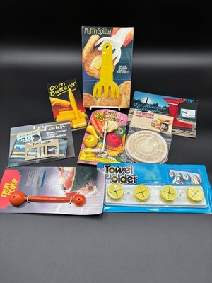 Junk Drawer Lot Of 8 Items - Vintage Original Packaging Advertisement Gifts