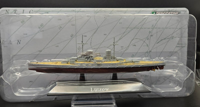 Lutzow German Heavy Cruiser 1/1250 Model by DeAgostini
