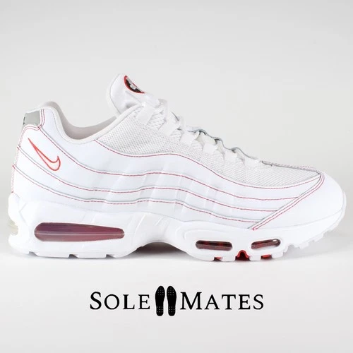Nike Air Max 95 OG 'Big Bubble White Red' IB7936-100 Men's Size 13 Shoes
