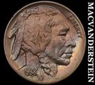 1938-D Buffalo Nickel- Color- Choice Gem Brilliant Uncirculated++++ #i9975