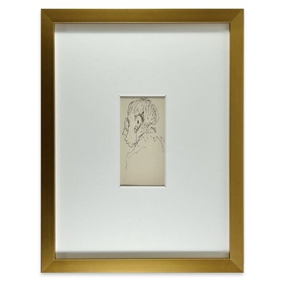 Auguste-Jean Gaudin - Original Tuschezeichnung 1947