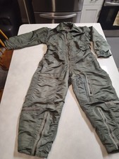 US Air Force Flyers Coveralls Medium Short Green CWU-27/P USAF Military Sanders