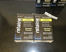EXP 08/2027+! 2 Box 2X30ct OcuSoft RETAINE MGD Single Dose Containers Eye Drops