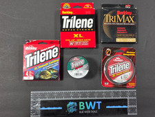 Berkley Trilene Monofilament Fishing Line Lot of 5 Spools 4lb, 6lb, 8lb, 14lb