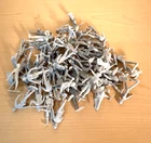 Vintage Louis Marx Toy Soldiers Lot 61 Figures 6 Poses USA Made Set-1963-Germans