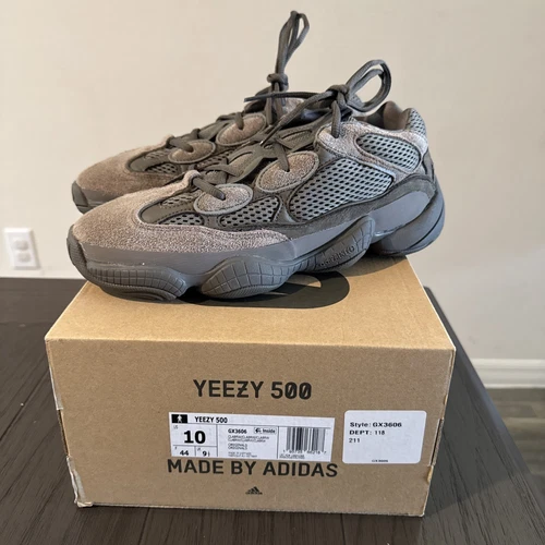 Size 10 - adidas Yeezy 500 Brown Clay