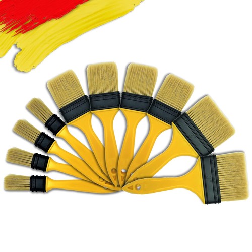 PANCLUB 28 Pack Paint Brushes - Assorted Sizes Chip Brushes For Walls, Glue & Stains, 100% Plastic & No Bristle Loss