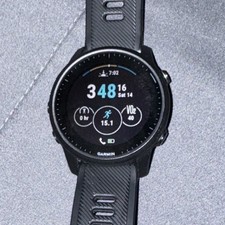 Garmin Forerunner 945 LTE Premium GPS Smartwatch da Corsa/Triathlon, Nero PULITO 