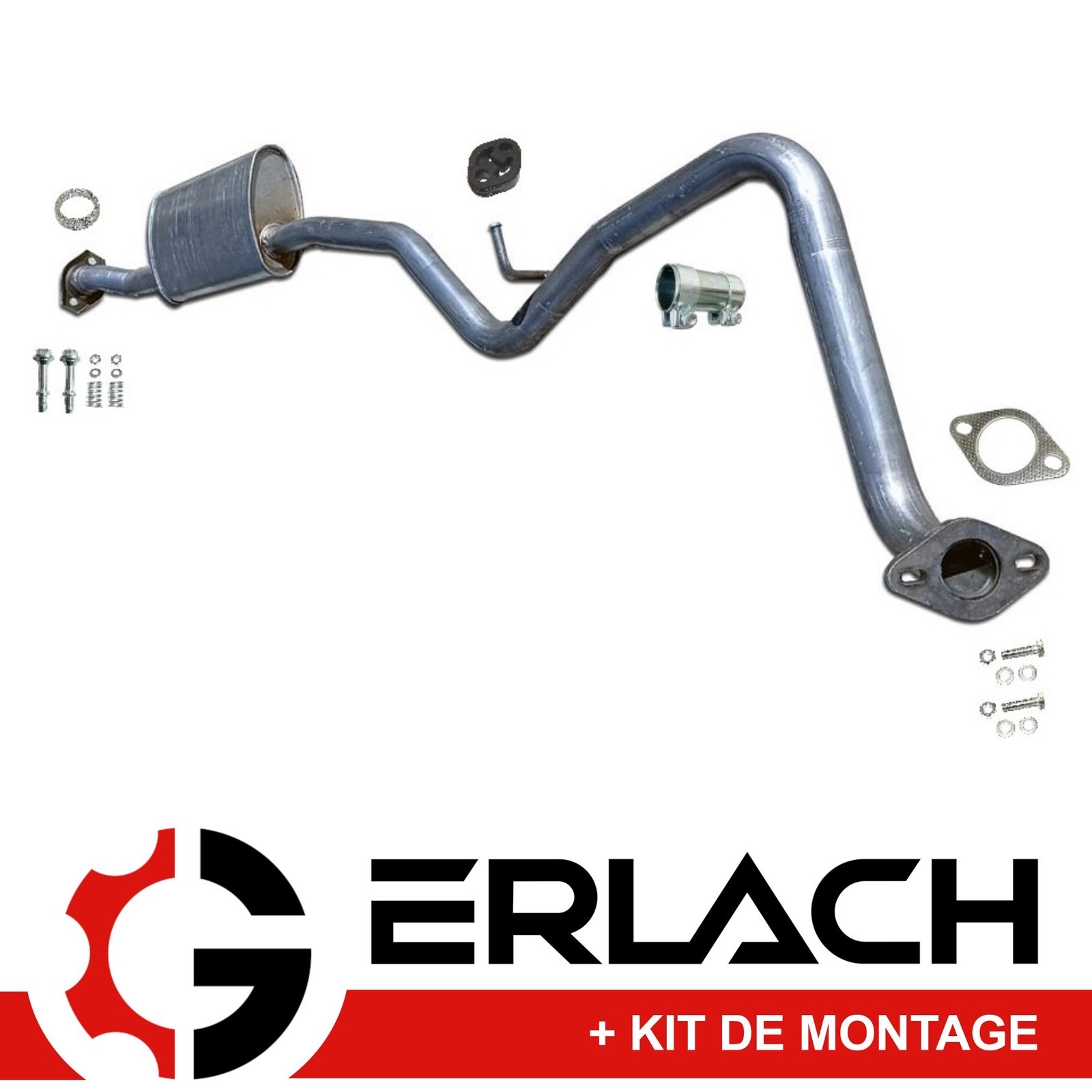 Silencieux intermédiaire Subaru Impreza 2.0 R AWD finition premium durable 7278