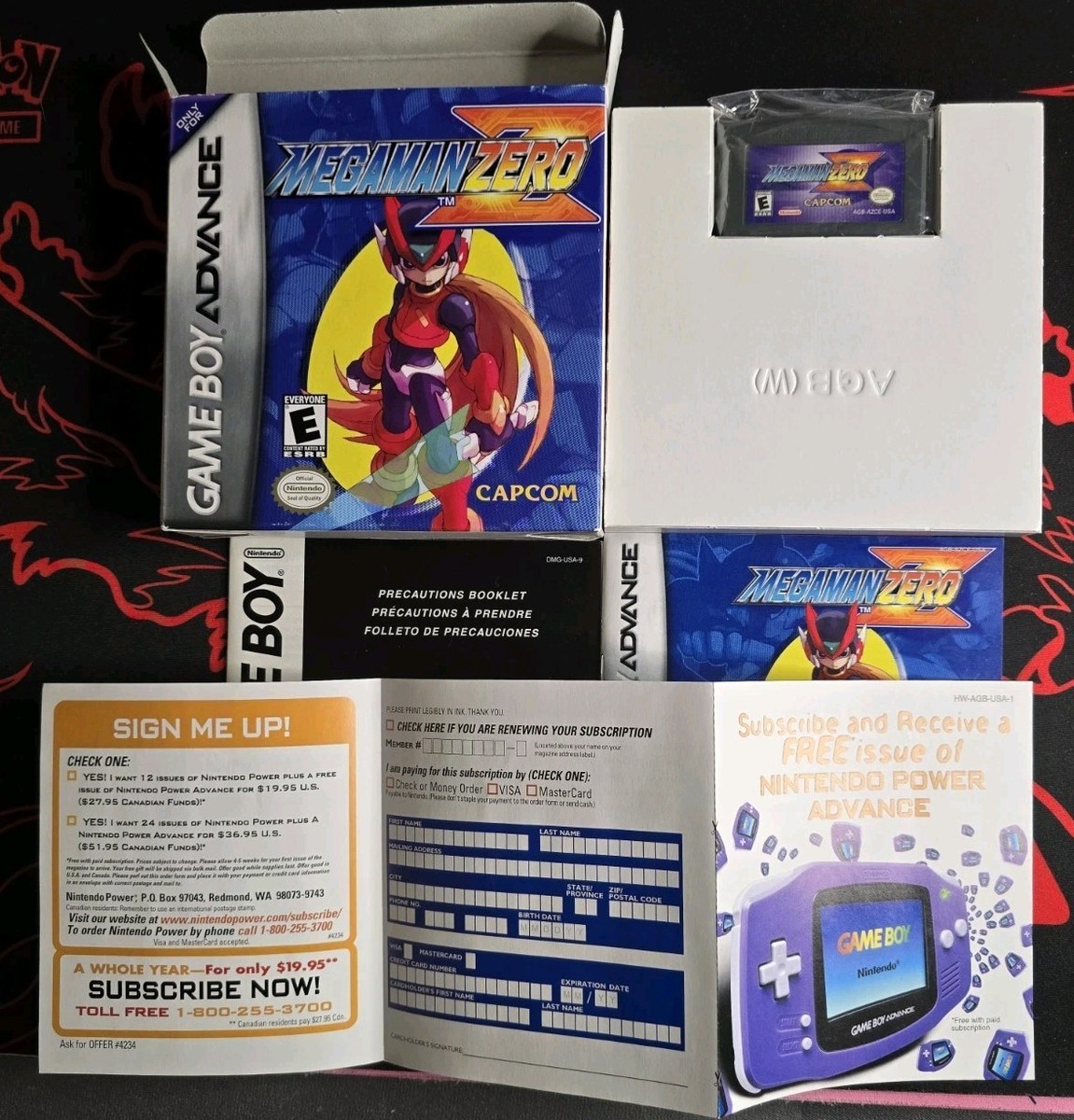 Mega Man Zero (Nintendo Game Boy Advance, 2002) for sale online | eBay