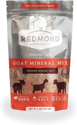 Redmond Red Edge Goat Mineral Mix Vitamin Formula Healthy Balance 5-lbs - 2 Pack