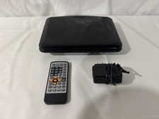SYNAGY 9 Inch Portable DVD Player with Remote And Charger WORKS/READ