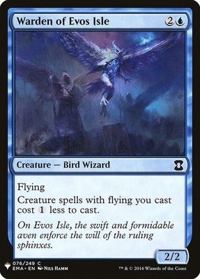Warden of Evos Isle 76 Common The List Reprints Magic: The Gathering Near Mint